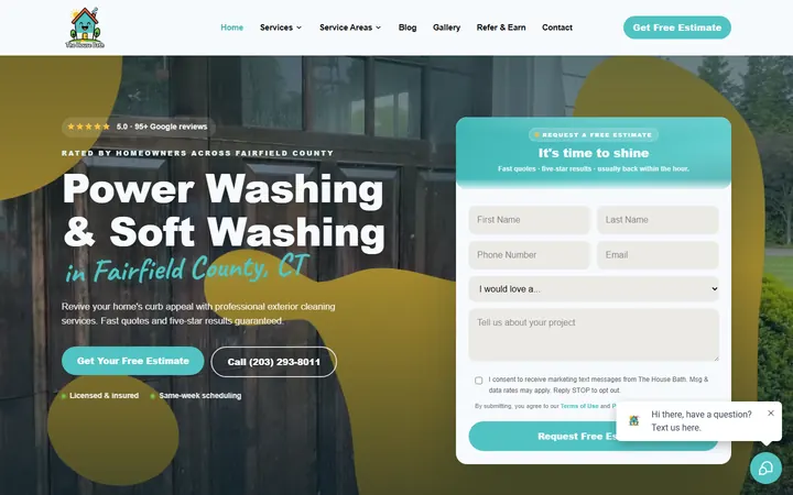 The House Bath website
