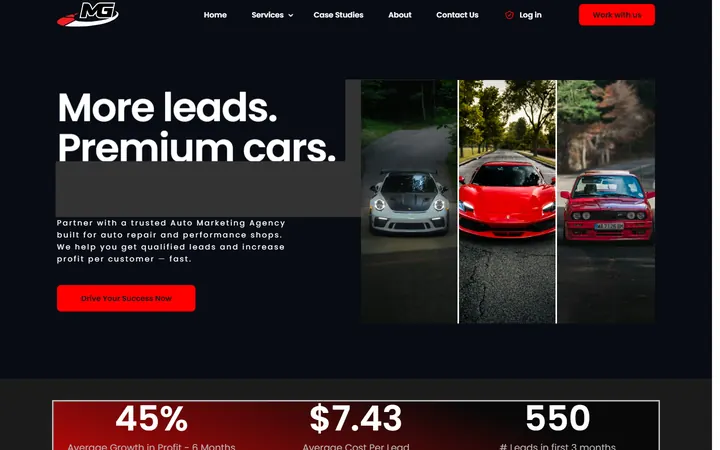 Motorsport Growth website