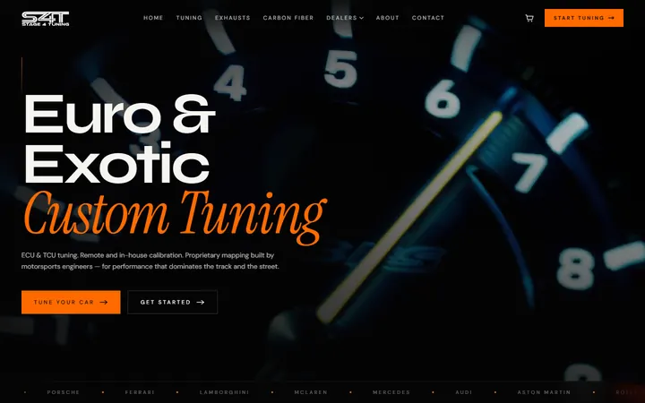 Stage 4 Tuning website